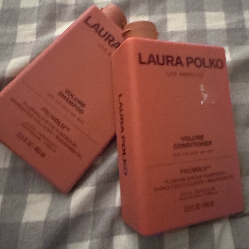 PACK OF 2--Laura Polko Los Angeles Volume SHAMPOO & CONDITIONER 13.5oz each NEW
